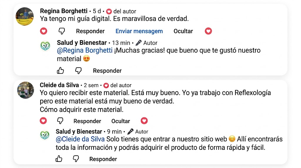 Comentarios reales de clientas: ya tengo mi guía digital, es maravillosa de verdad