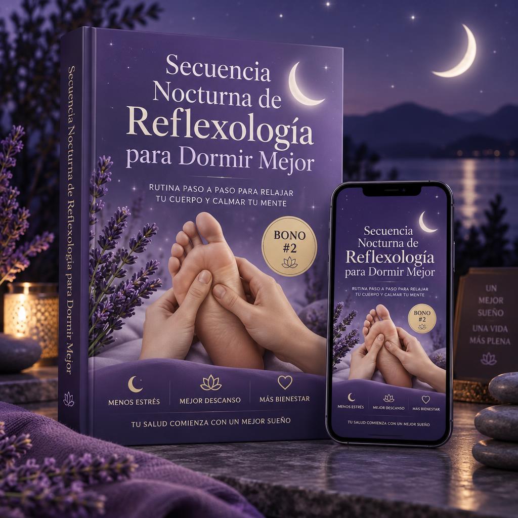 Secuencia Nocturna de Reflexología para Dormir Mejor