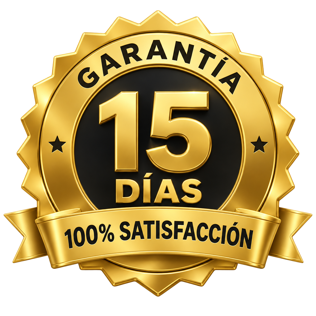 Garantía 15 días